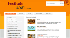 Desktop Screenshot of festivals2021.com
