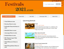 Tablet Screenshot of festivals2021.com